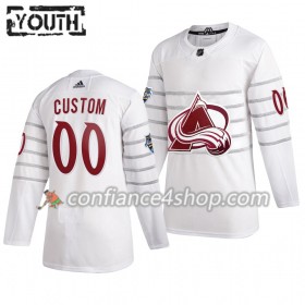 Adidas Maillot de Hockey Colorado Avalanche Personnaliser Blanc 2020 NHL All-Star Authentic - Enfant
